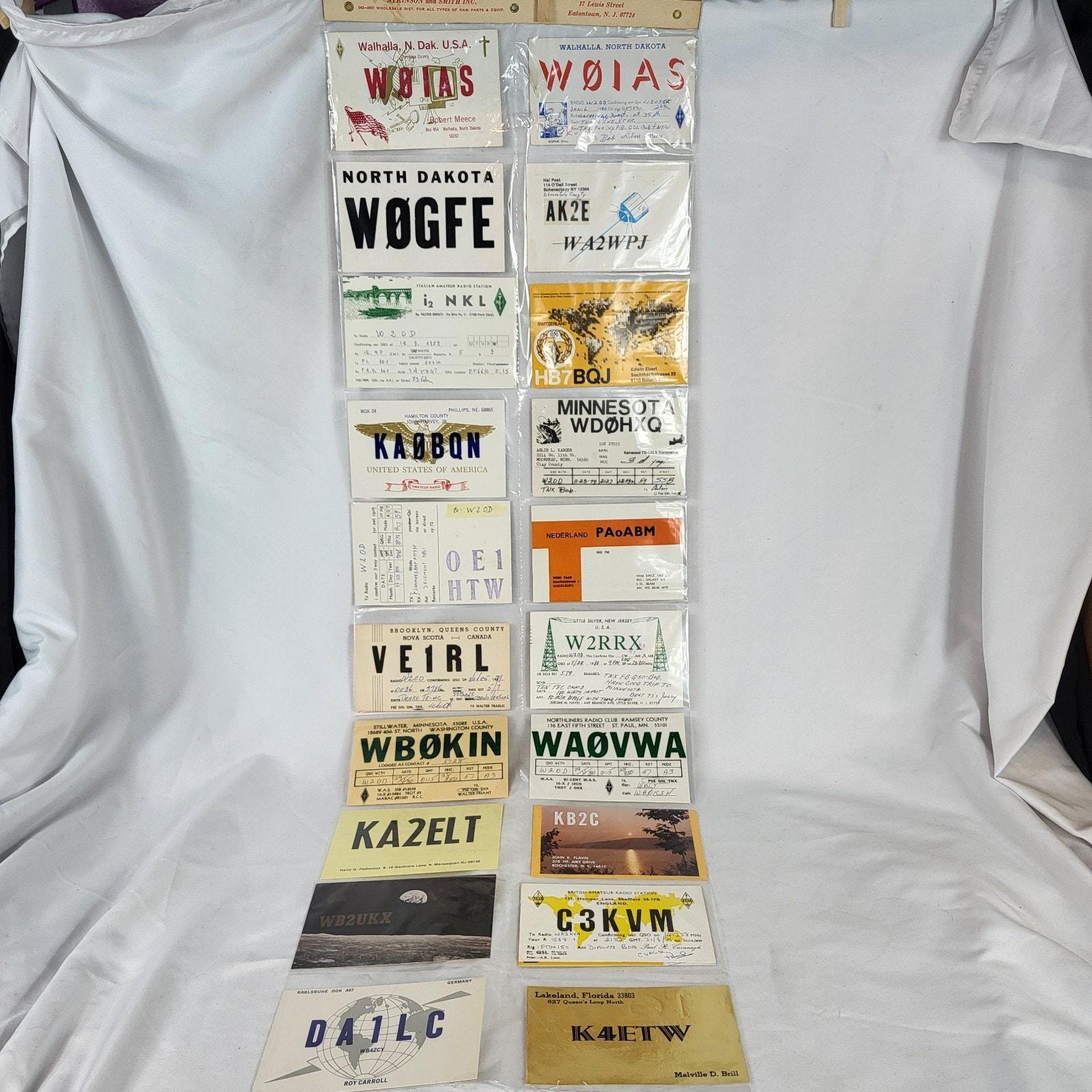 Vintage qsl card - Etsy 日本