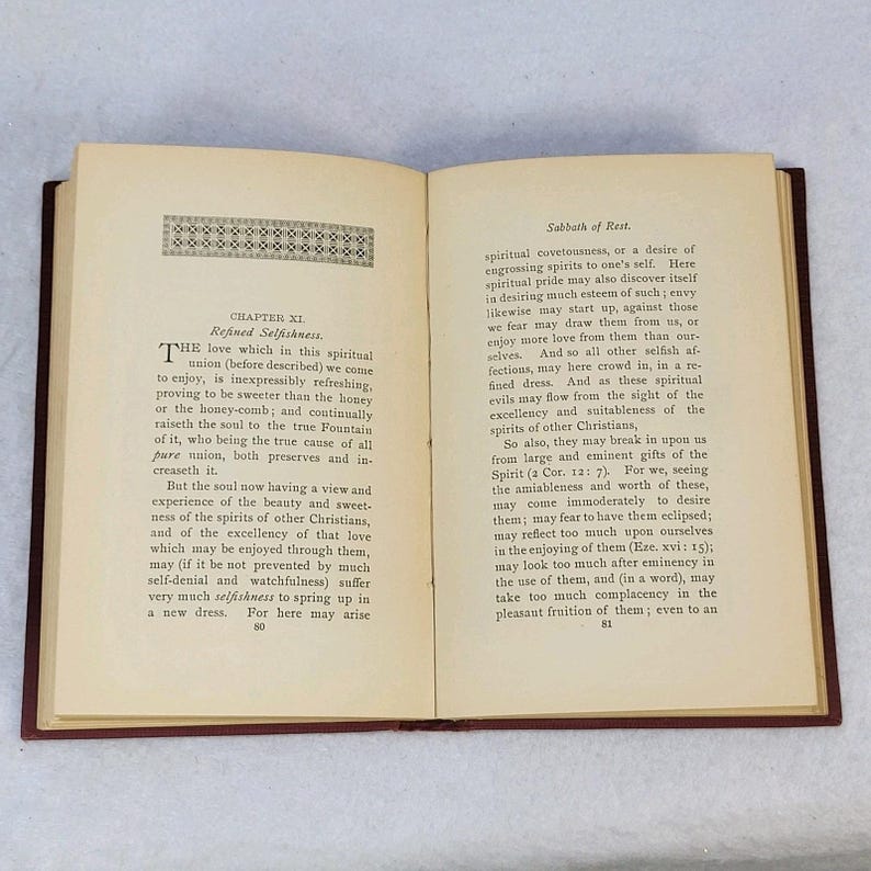 1905 Der Weg zum Sabbat der Ruhe Thomas Bromley HK Religiöses Buch Bild 5