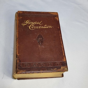 1895 History of the Protestant Episcopal General Convention Wilkinson Gesthemane