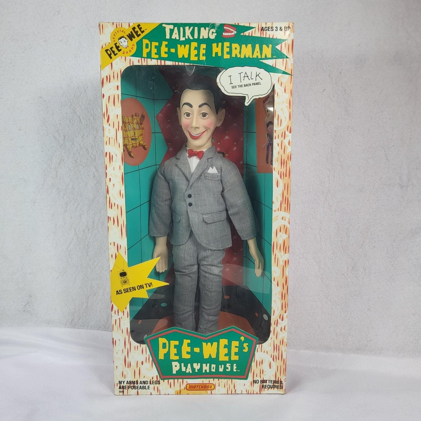 Pee Wee Herman Doll 1987 - Etsy