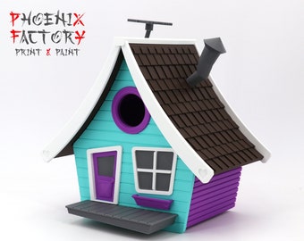 Birdhouse - Birdhouse / garden art / bird feeder / Bird House / Garden decoration / Tiny Bird House / Bird Feeder