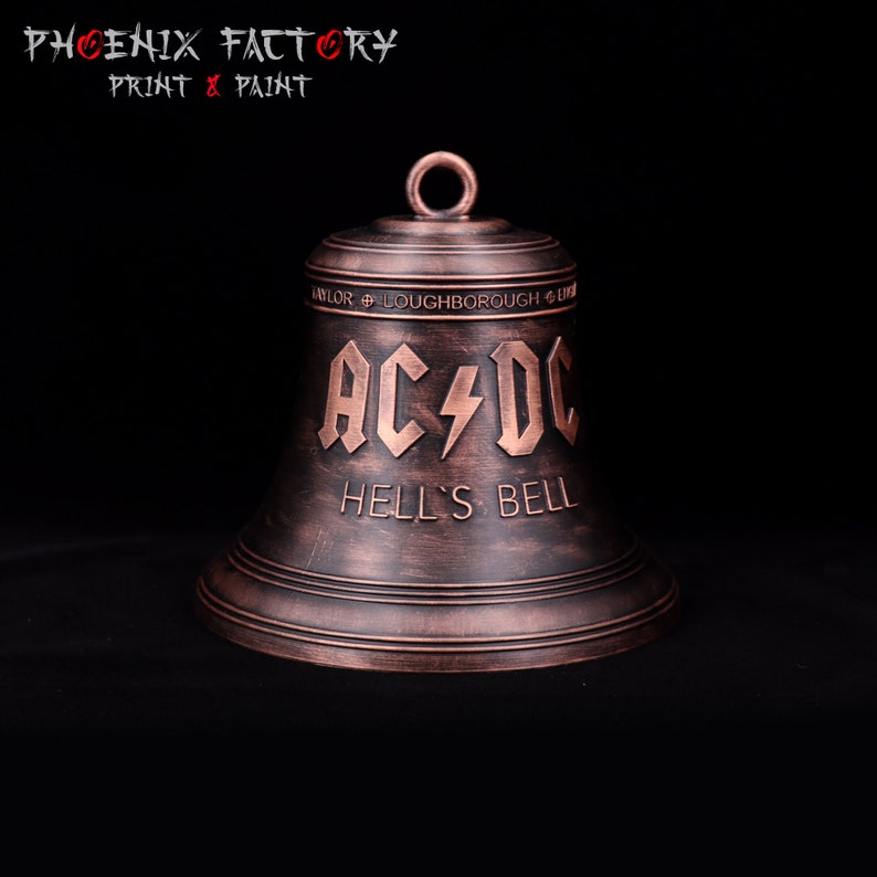 AC/DC Hells Bells Fan Art / Bell Fan Art Ac/dc Hell's Bell - Etsy Hong Kong