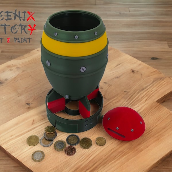 Mini Nuclear Bomb / Piggy Bank / Mini Nuke / Tactical Nuclear Weapon / Piggy Bank