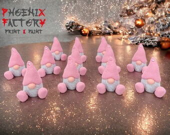 Gnome Christmas ball, decoration, key ring, gifts, Garden,