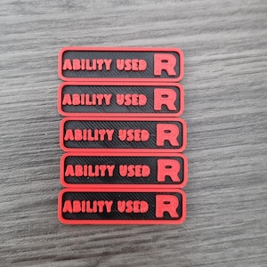 Ability Used marker (Team Rocket) x5
