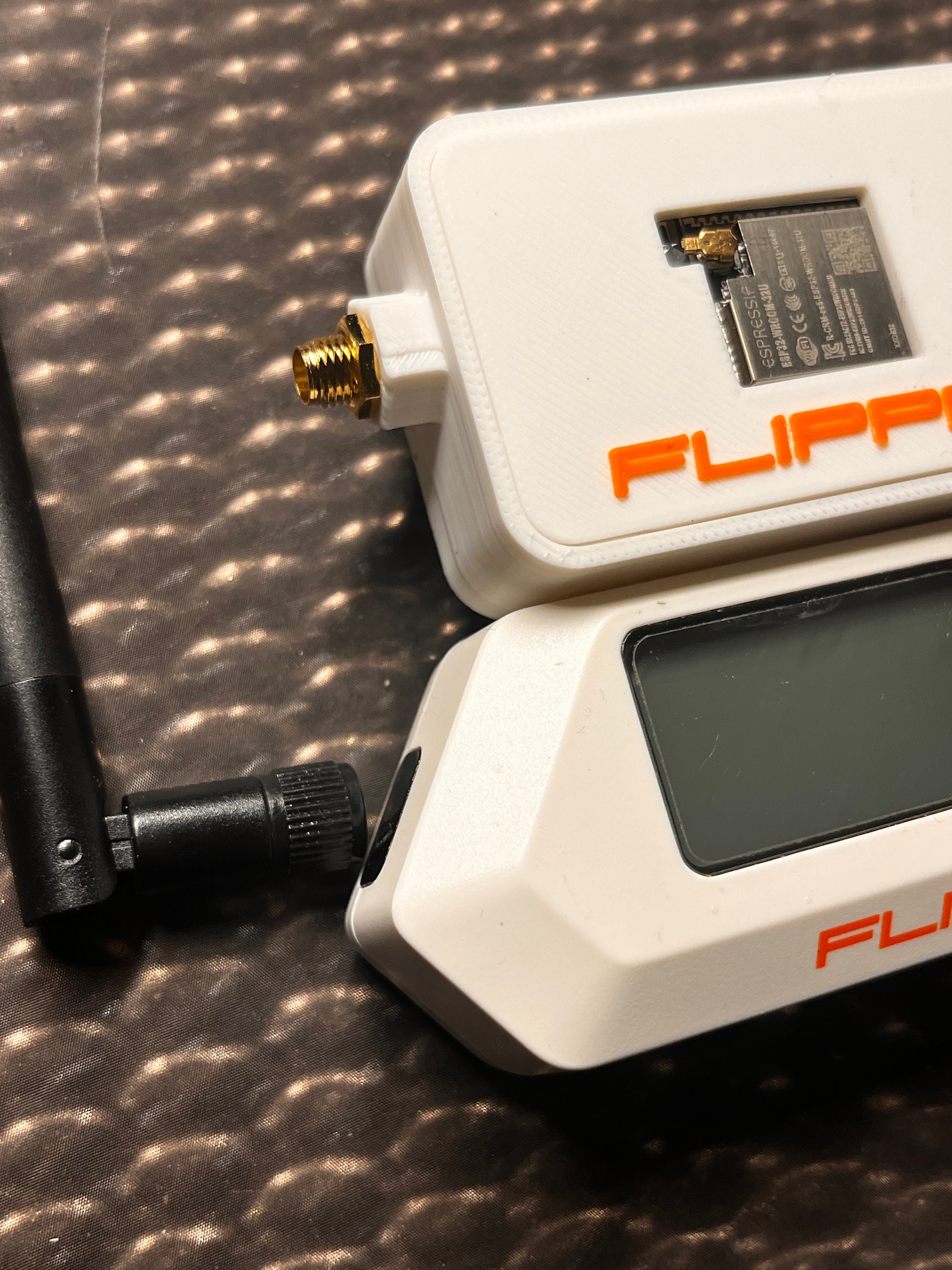 Flipper Zero Wifi Board mit externer Wifi Antenne / 3D Gedruckten Case