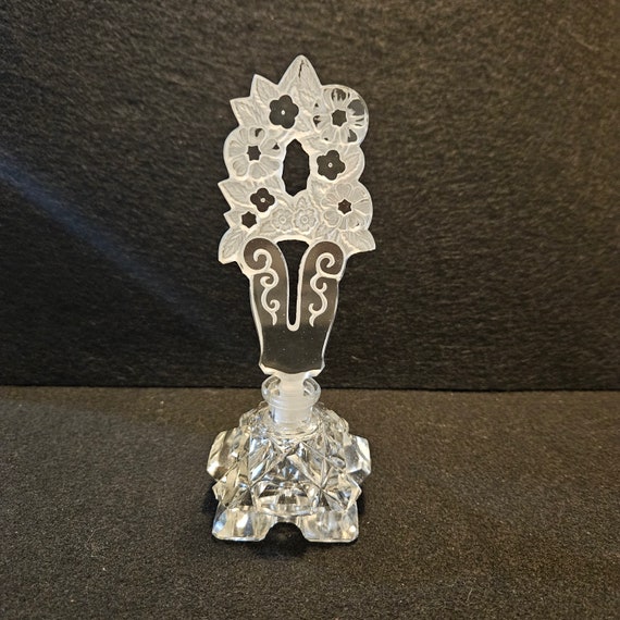 Czechoslovakia Perfume Bottle View 2