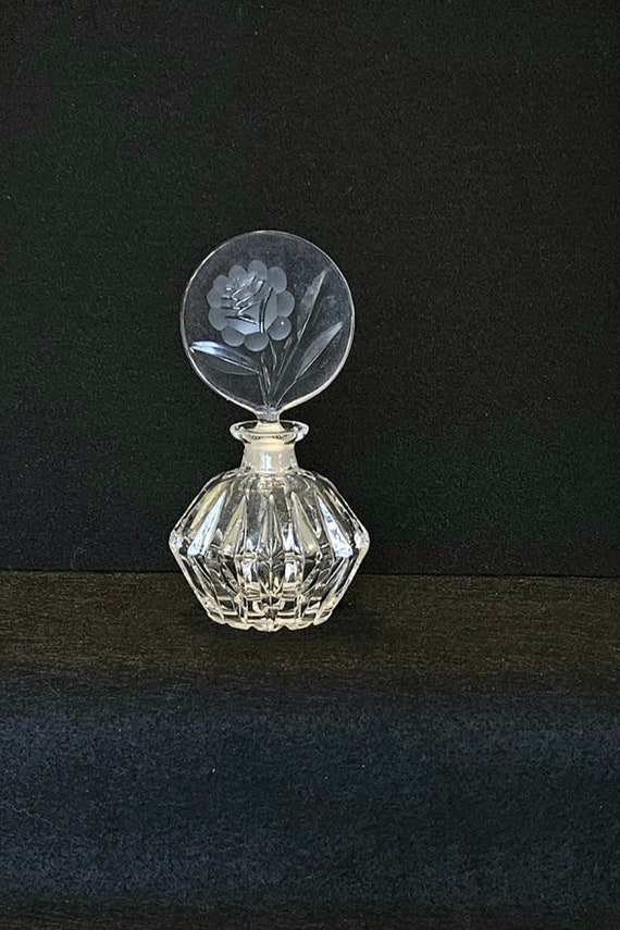 Crystal Perfume Bottle - image 1