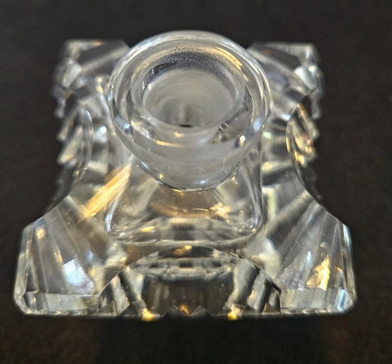 Cut Glass German Perfume Bottle - image 7