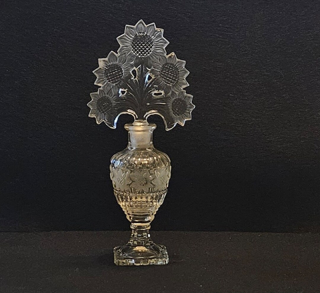 Sunflower Perfume Bottle Etsy