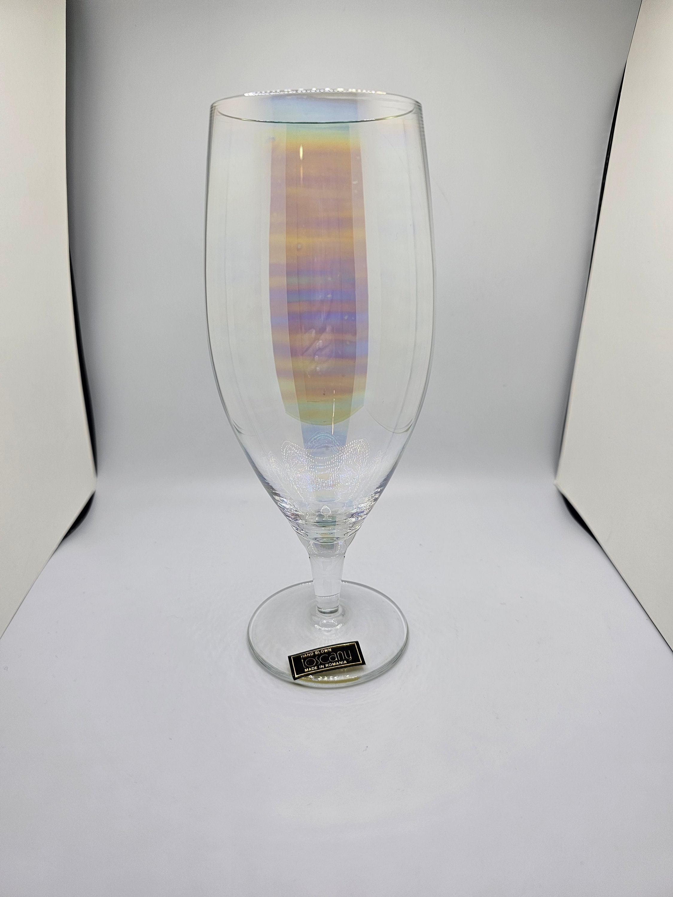 Toscany Hand Blown Crystal Glassware Etsy