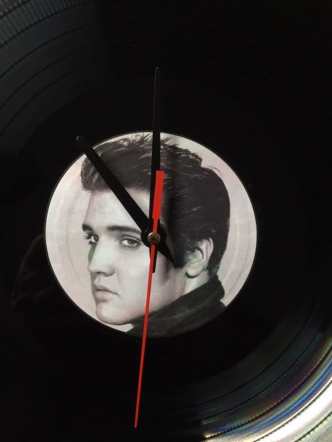 Elvis Presley 12 Inch Vinyl Record Wall Clock Unique Gift. Etsy UK