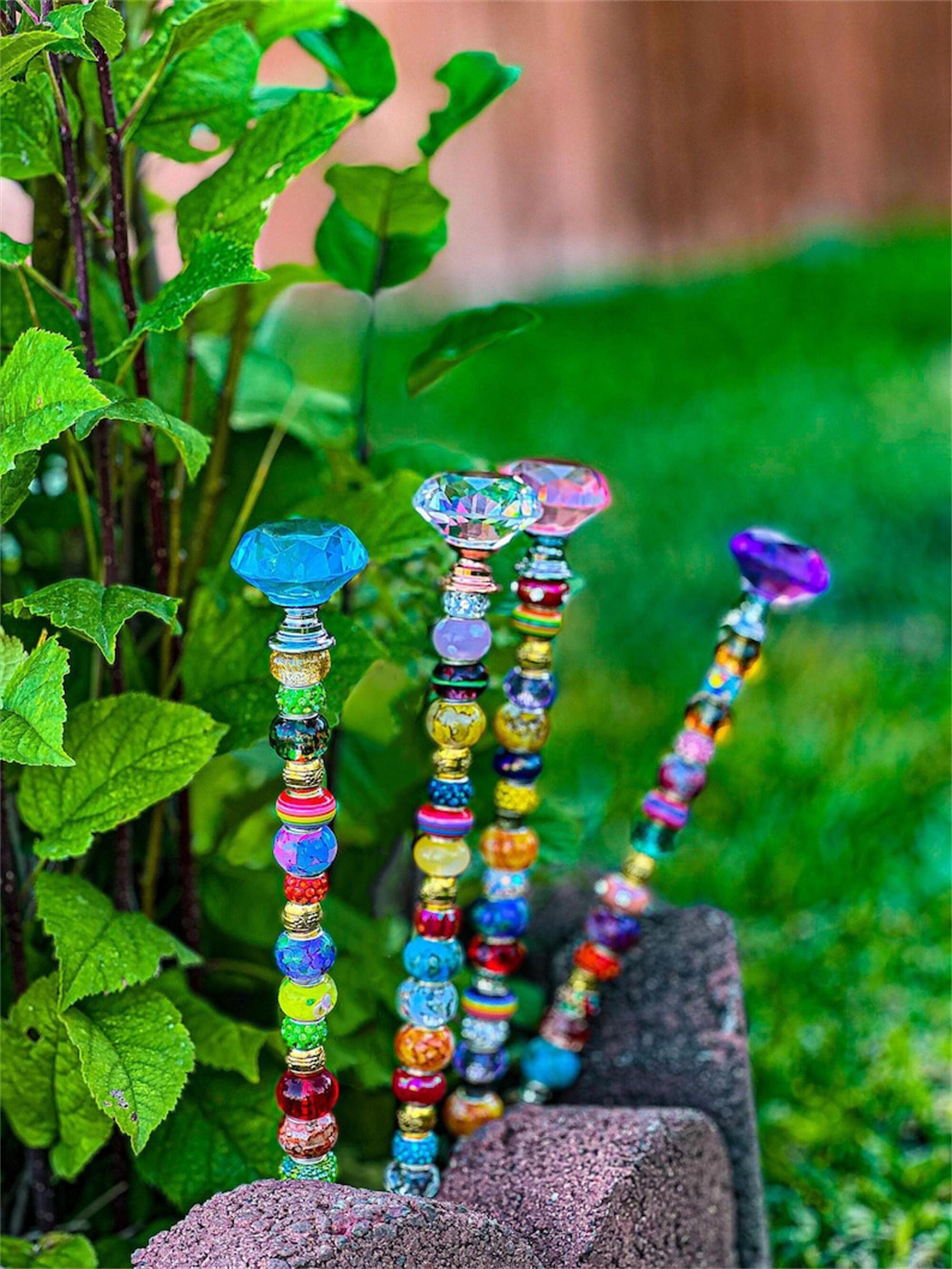 14 Inch Suncatchers Garden Stakes Garden Art Decor Yard Etsy UK