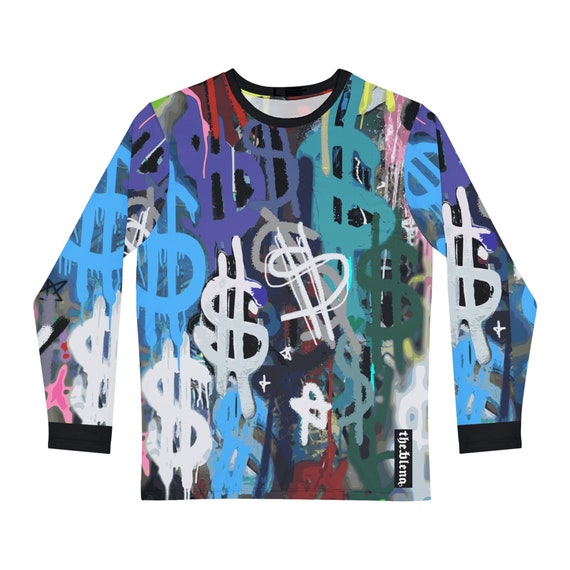 Graffiti print shirt 2025