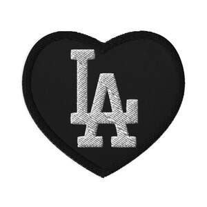 Parches bordados LA HEART