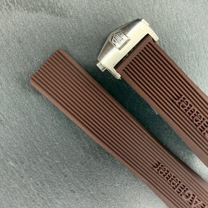 Tag Heuer 24mm Rubber strap for Monaco Formula 1 and Carrera