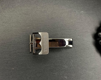 Chiusura deployante Tudor 18 mm argento