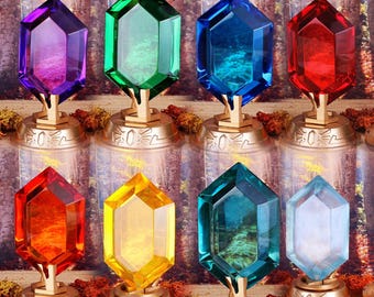Zelda Rupee / Ruby XL Size
