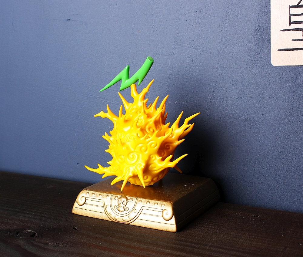 One Piece Devil Fruit Figure Flame-Flame Fruit Ace Mera Mera No Mi 12Cm New