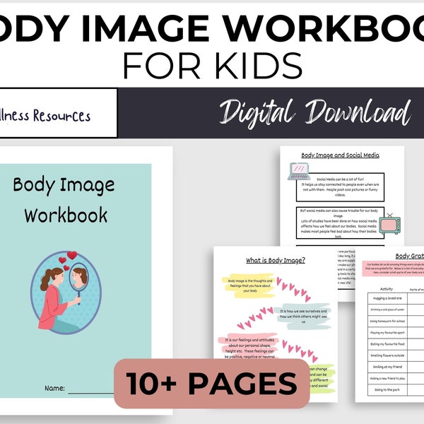 Body Neutrality Worksheet.pdf Body Positivity - Etsy