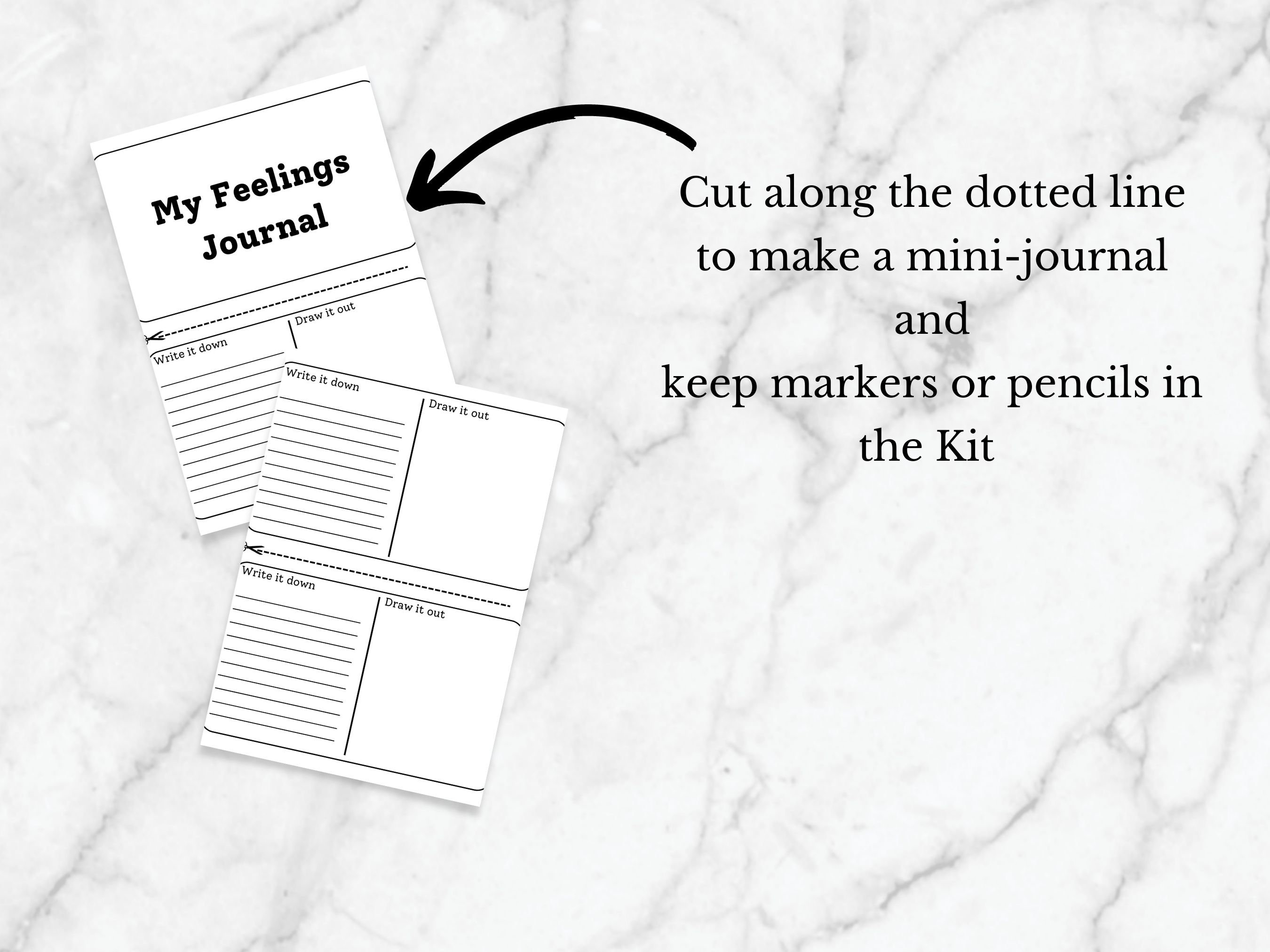 Calm Down Kit for Kids , Calming Corner Resource, Emotional Regulation ...