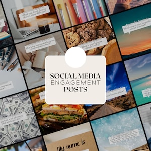 Social Media Engagement Post leuke willekeurige vragen | Klaar voor gebruik | Direct downloaden | Canvassjabloon | Facebook | Instagram | Interactief