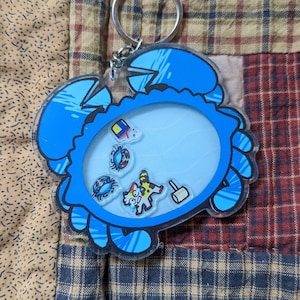 Acrylic Shaker Keychain
