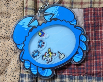 Acrylic Shaker Keychain