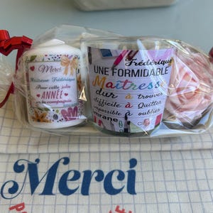 Coffret merci Maitresse , Maître, Atsem