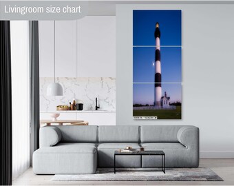 Bodie Lighthouse Print – OBX, North Carolina Landscape Wall Art