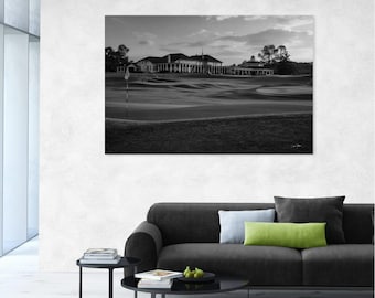 The Cradle - Pinehurst #2: Paper, Canvas, Metal, Acrylic Wall Art