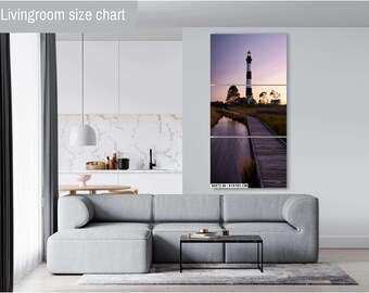 Bodie Lighthouse Sunset Photo Print – OBX Coastal Wall Art