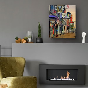 Beale Street "The Morning After" Memphis, TN - Wall Art photography; Paper, Canvas, Metal, Acrylic prints