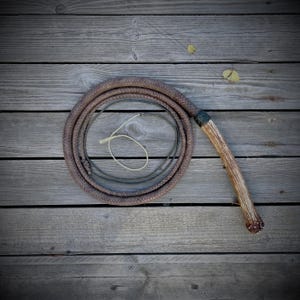 Bullwhip 2,50m Geweihgriff