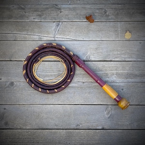 Bullwhip 2m mit Holzgriff