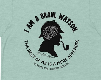 Soy una camiseta de Brain Watson Sherlock Holmes
