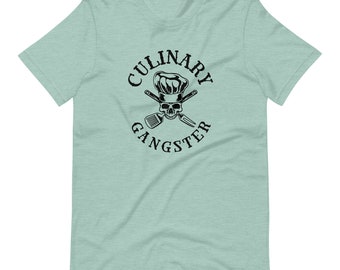 T-shirt chef gangster culinaire