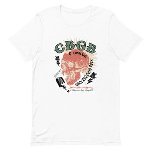 CBGB & OMFUG Bowery Punk Club T-shirt