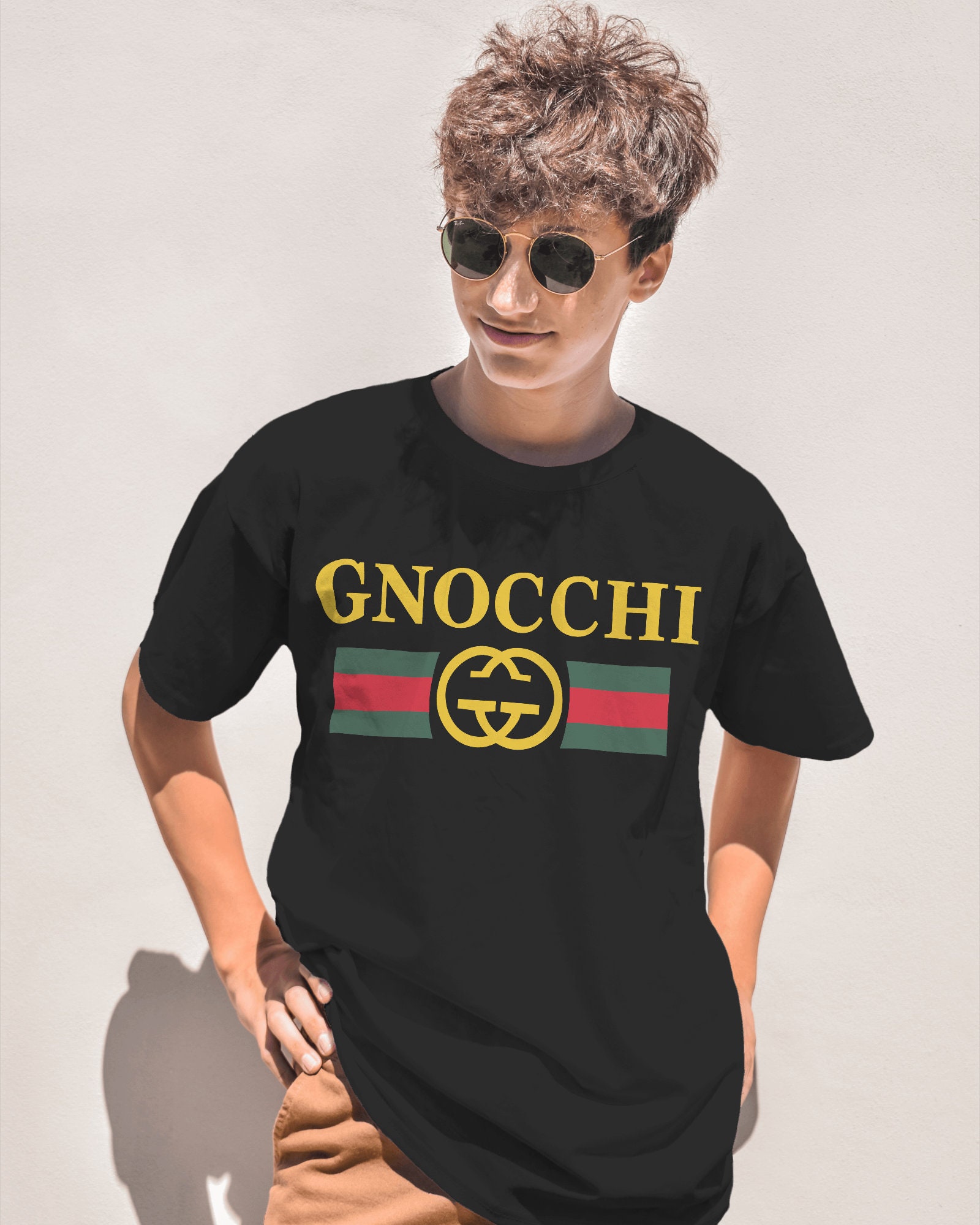 Gucci Logo Welcome To California Men's T-shirt M Size Auction