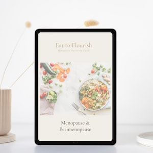 Menopause and Perimenopause Nutrition Handbook, Menopause Support, Hormone Health, Perimenopause Wellness