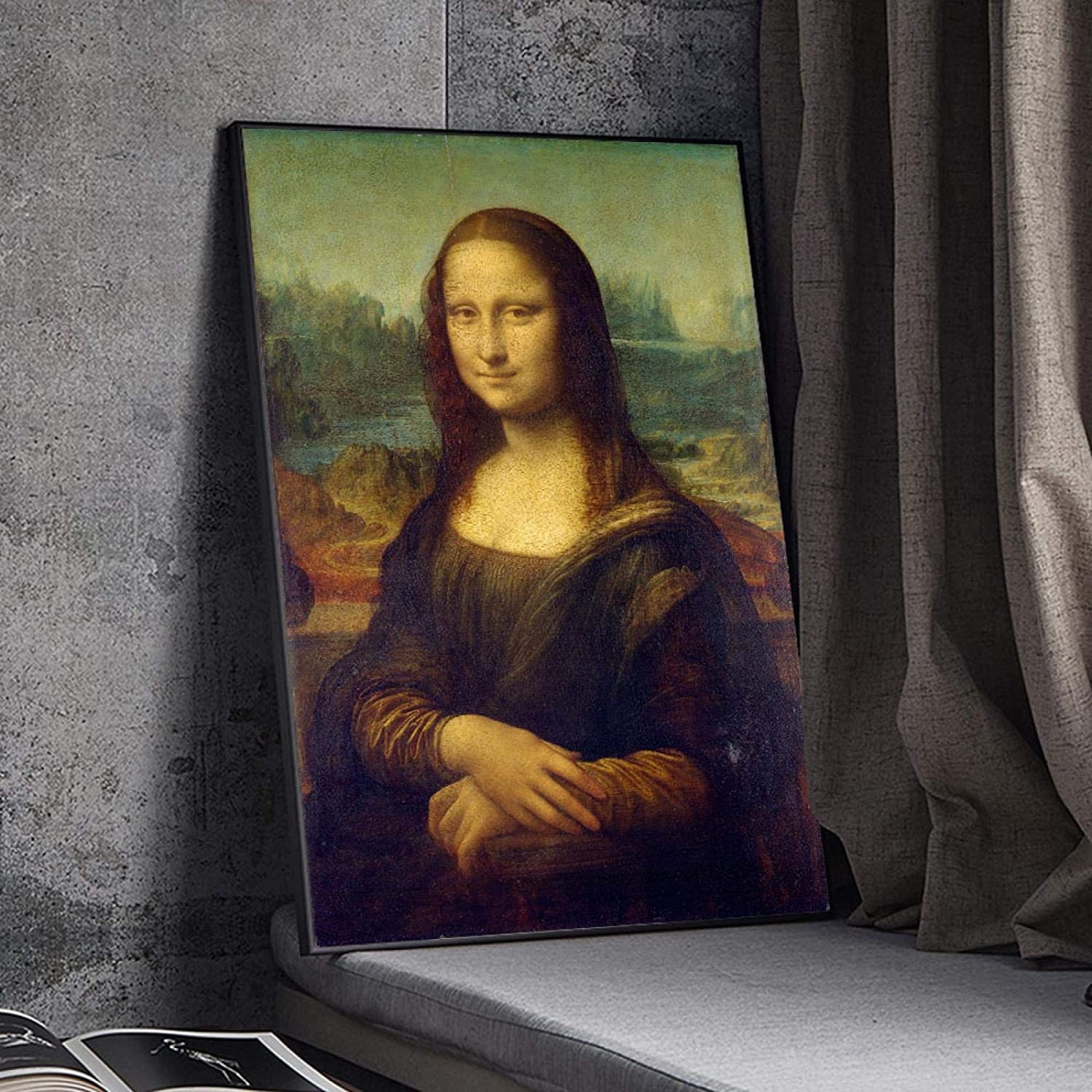 Monalisa Painting by Italian Leonardo Da Vinci Fine Art Repro -  Israel