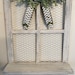 Farmhouse White Wall Decor, Window Frame Wall Decor, Rustic Wall Decor ...
