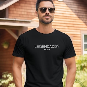 Legendaddy:Das ultimative Papa T-Shirt.Vater Geburtstagsgeschenk.Geschenkidee.Shirt.Personalisiertes Geschenk.Weihnachtsgeschenk.