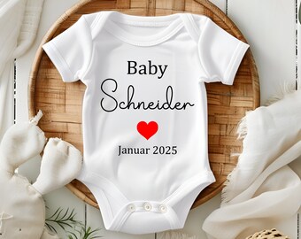 Baby 2025 bodysuit.Pregnancy announce romper.Baby gift.Pregnancy announcement.Surprise pregnancy.You're going to be a dad.