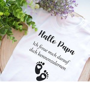 Pregnancy Announcement BabyBody Bodysuit You Will Papa Pregnancy Announcement with Body Baby Announcement Baby 2023/2024 love in the belly