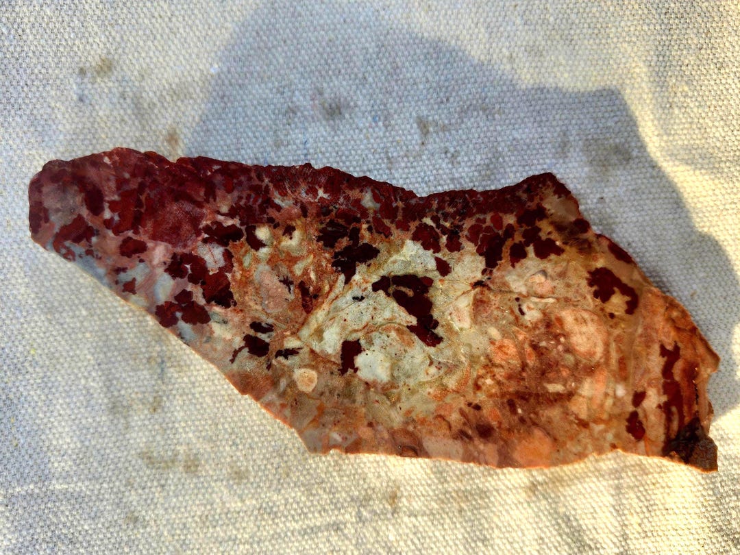 2 Slabs - Apache Picture Jasper - Etsy