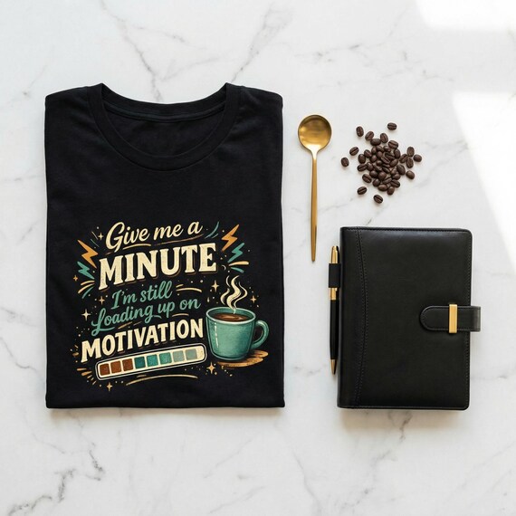 Funny Coffee Lover Motivation Loading Shirt - But first coffee tee