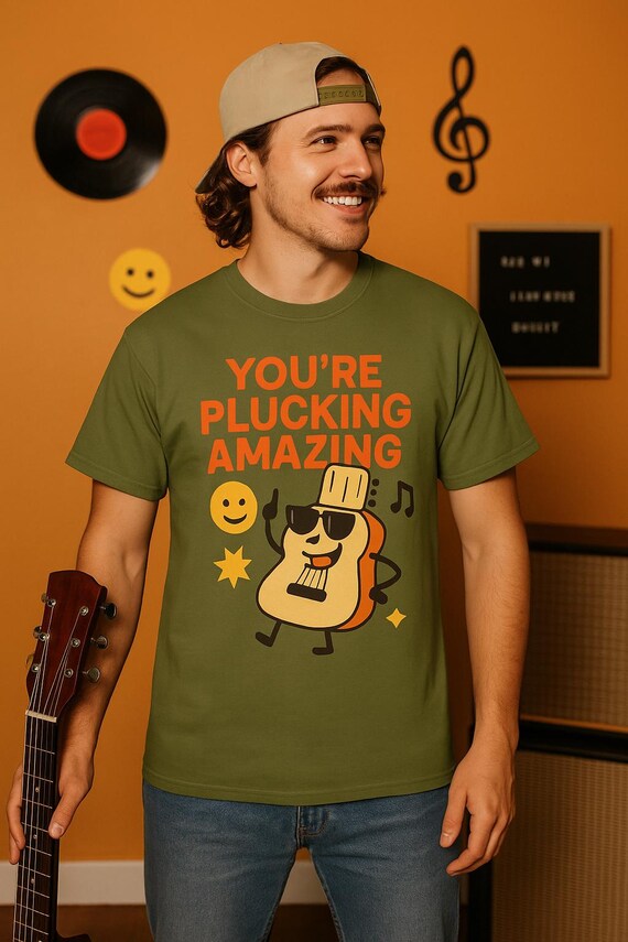Funny Guitar Pun Shirt: Comfort Colors Music Lover Tee
