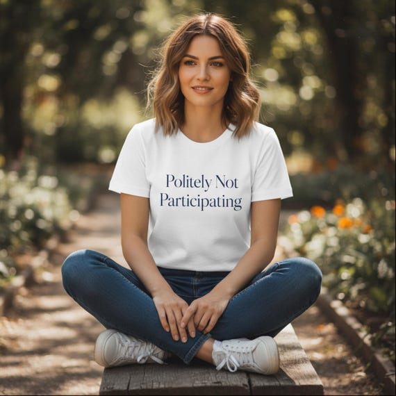 Sarcasm Tee, Funny Introvert TShirt,  Rude Cotton Top, Office Meeting , Quiet Humor Shirt