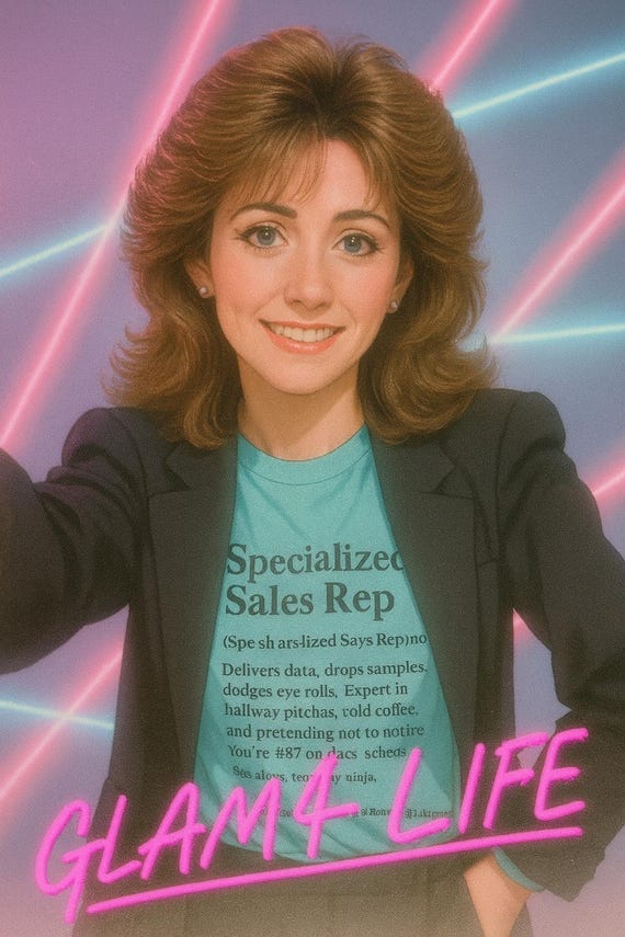 Funny Pharma Sales Rep Shirt: Snarky Medical Humor - Comfort Colors Tee